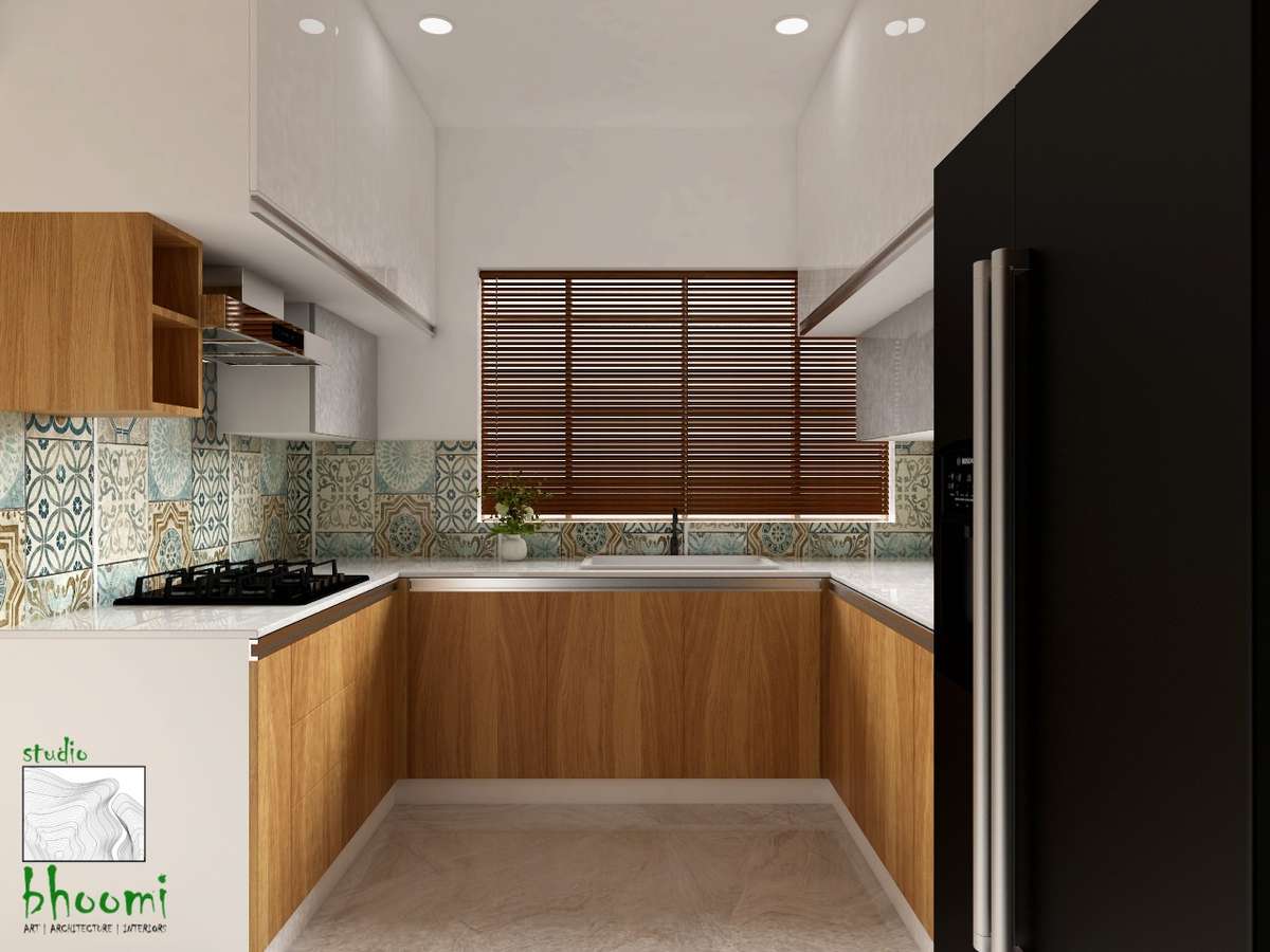 Kitchen, Lighting, Storage Designs by Architect BHOOMI architects, Kozhikode | Kolo