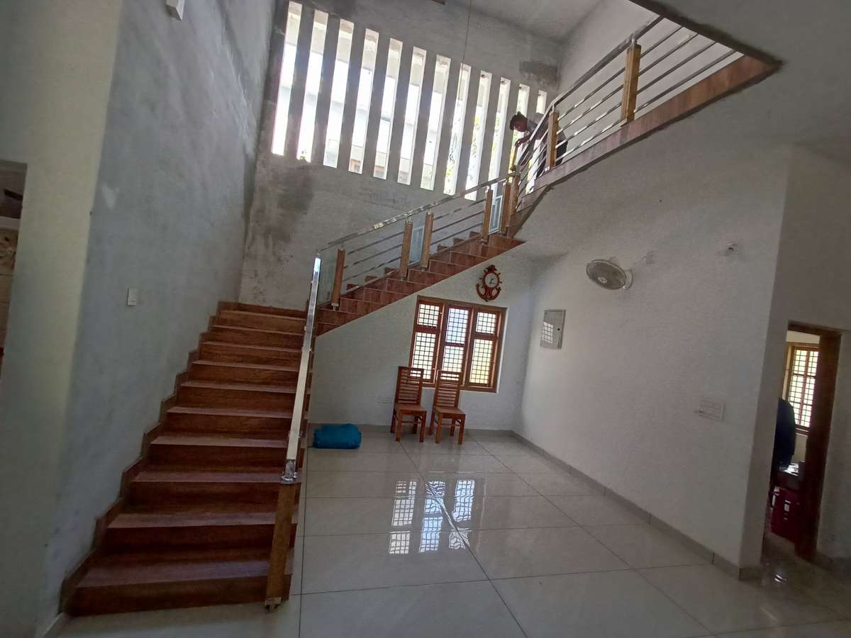 Staircase, Furniture, Flooring Designs by Interior Designer haris v p haris payyanur, Kannur | Kolo