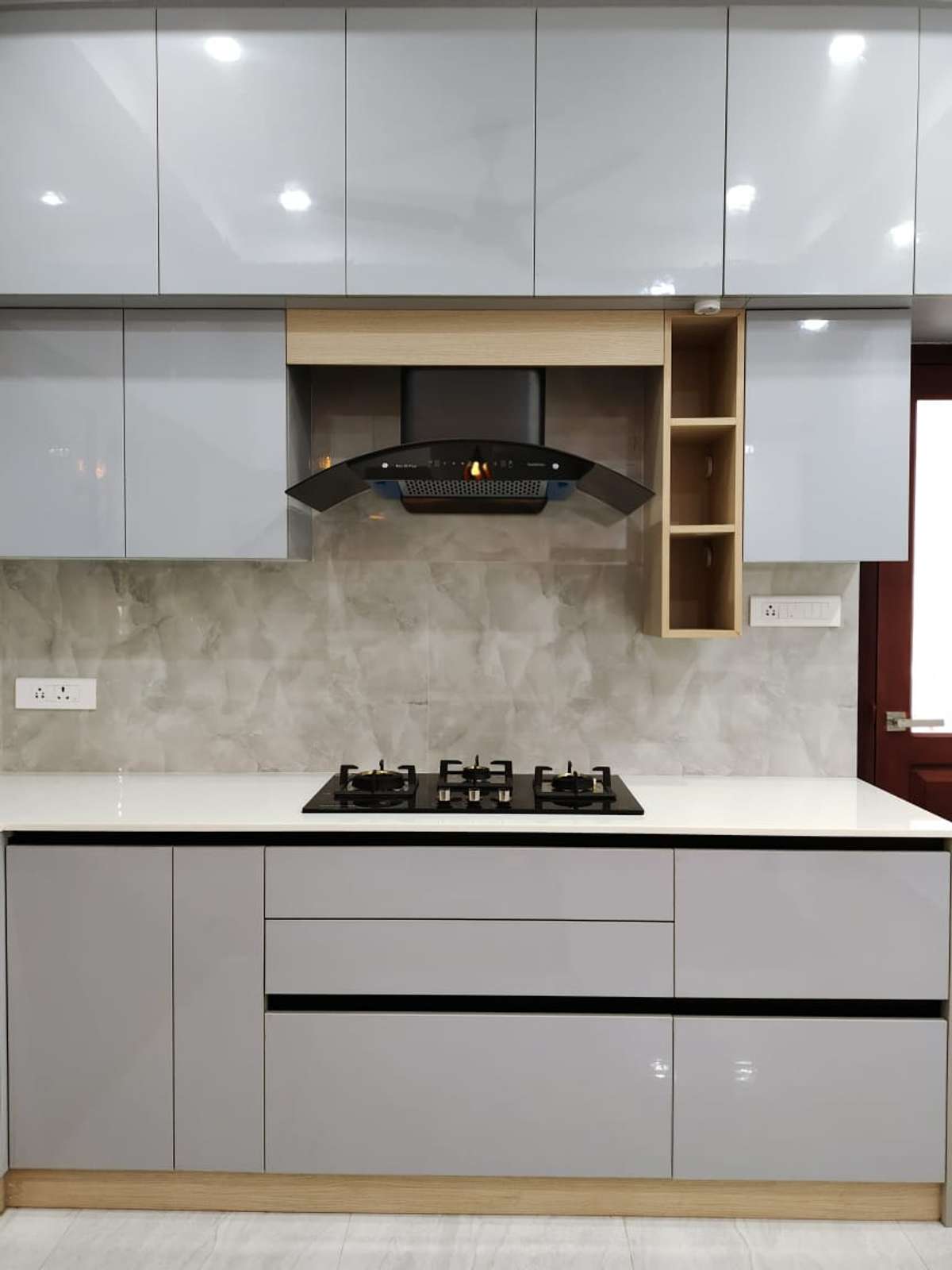 Lighting, Kitchen, Storage Designs by Civil Engineer Jaydeep KJ, Kottayam | Kolo