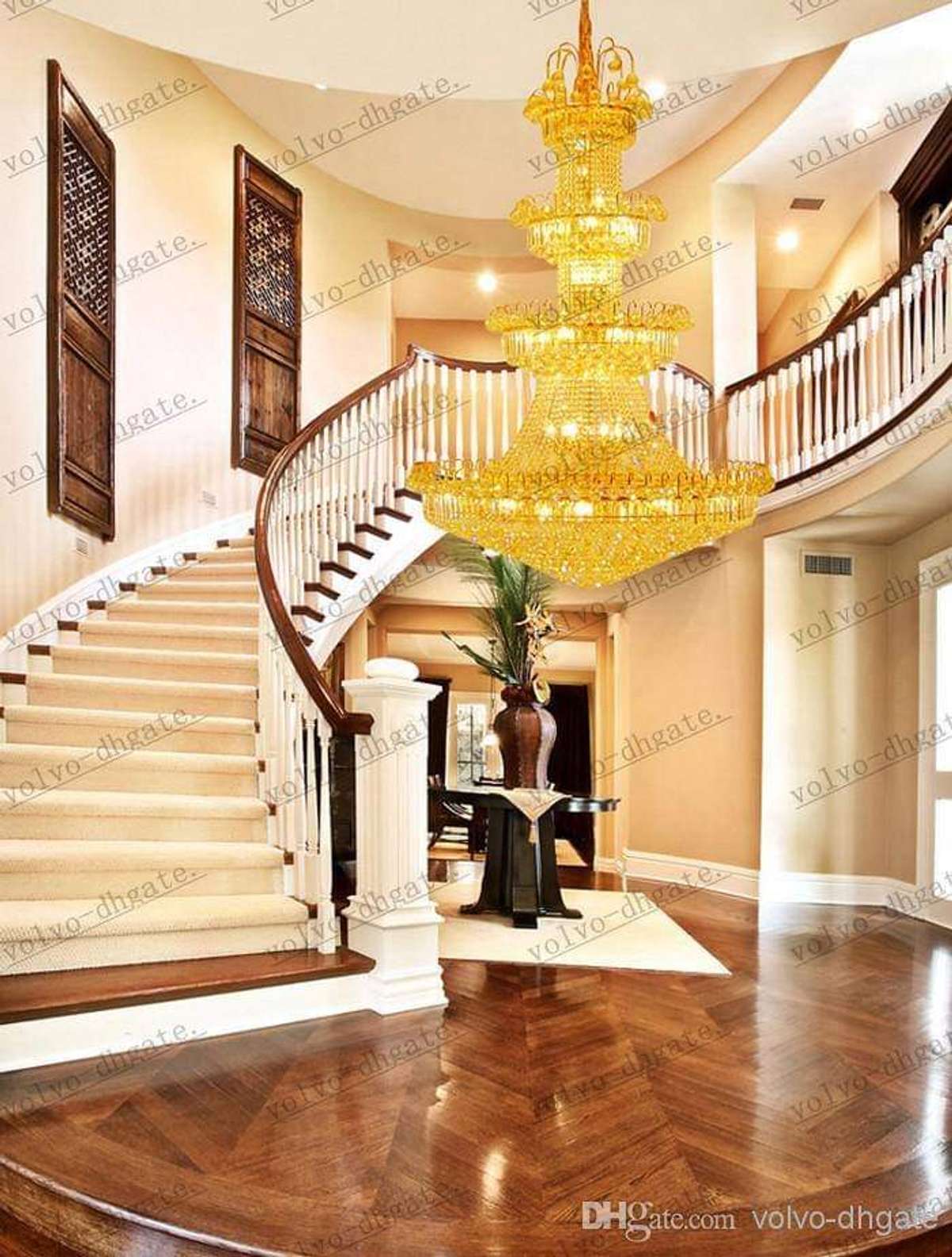 Ceiling, Flooring, Staircase, Lighting Designs by Contractor HA Kottumba, Kasaragod | Kolo