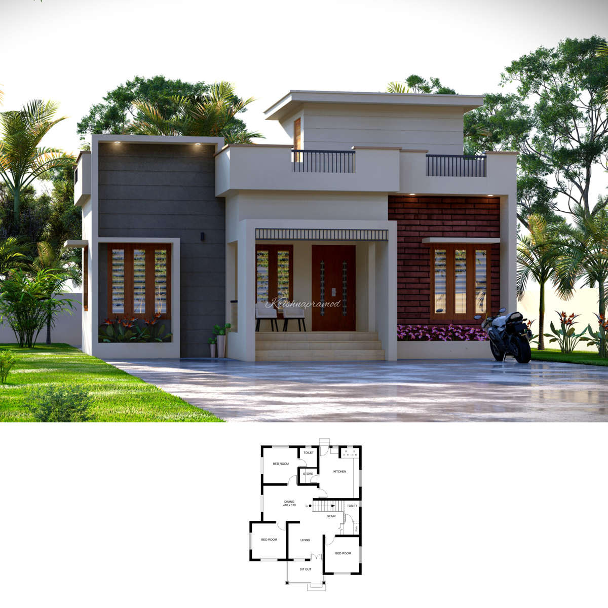 Designs by Architect krishna pramod, Malappuram | Kolo