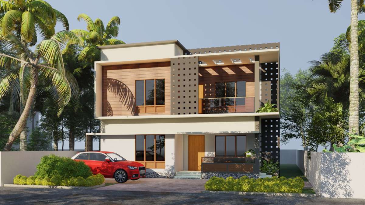 Designs by Civil Engineer Thanzeer B, Alappuzha | Kolo