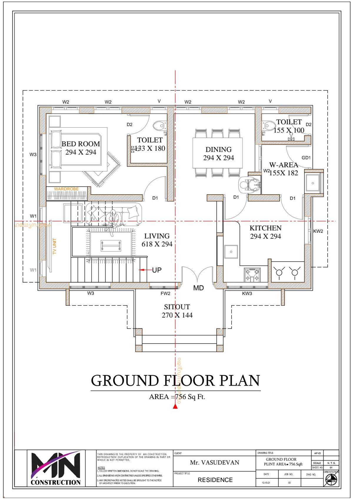 Designs by Contractor MN Construction, Palakkad | Kolo