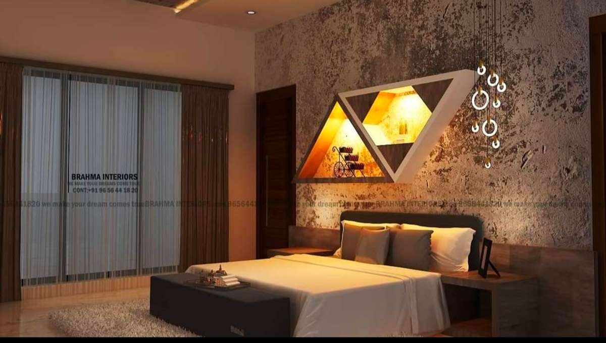Furniture, Bedroom, Lighting, Storage Designs by Interior Designer SREENATH V G, Thrissur | Kolo