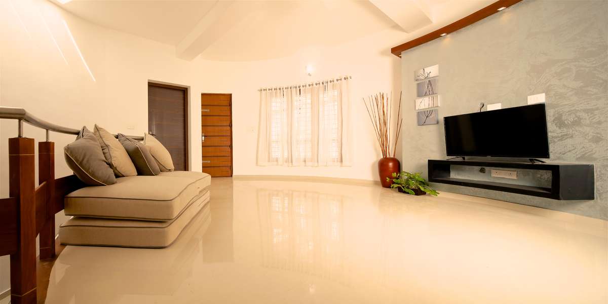 Living, Furniture, Storage, Flooring Designs by Architect ARUN TG, Thiruvananthapuram | Kolo