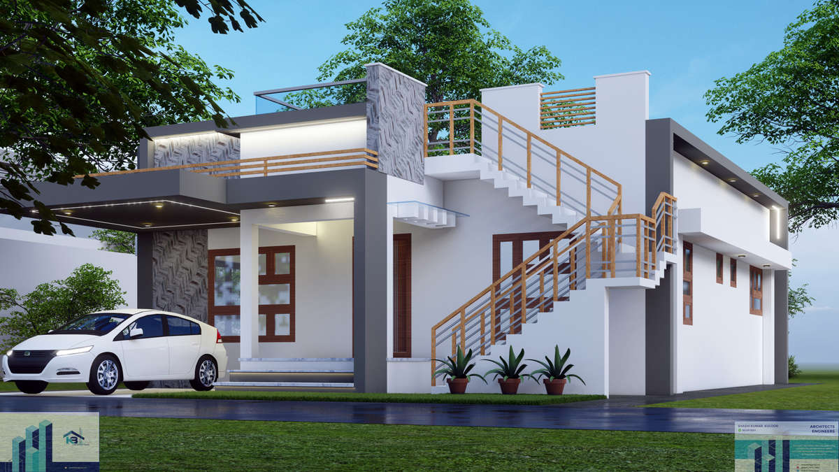 Designs by Civil Engineer Haris Mohammed, Kasaragod | Kolo