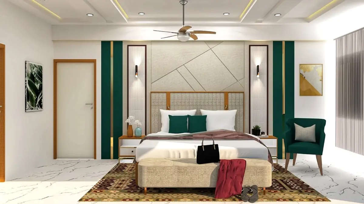 Furniture, Lighting, Storage, Bedroom Designs by Architect Studio Yardstick, Ghaziabad | Kolo