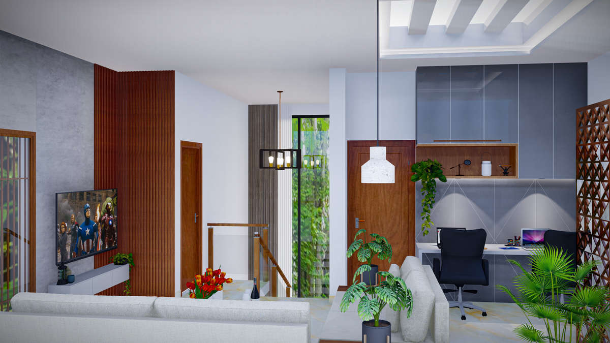Furniture, Living, Table, Storage, Home Decor Designs by Architect Eham Architectural Studio, Kozhikode | Kolo