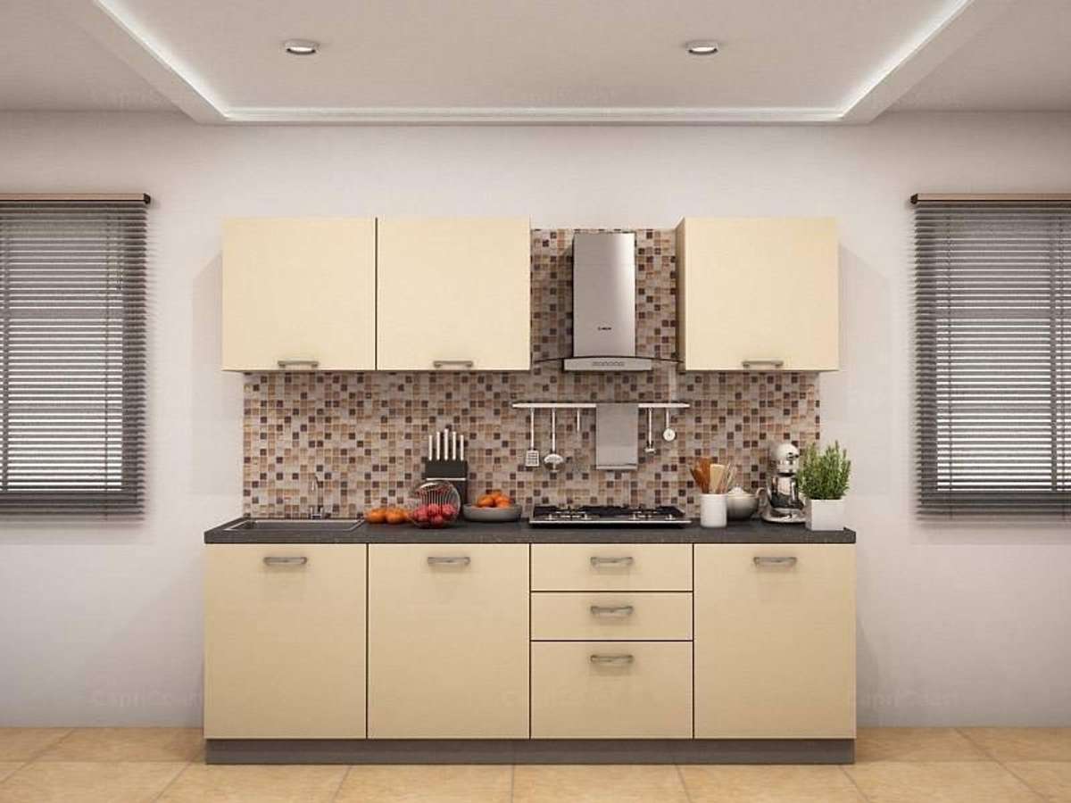 Kitchen, Storage Designs by Contractor Green Lemon    9349255658, Ernakulam | Kolo