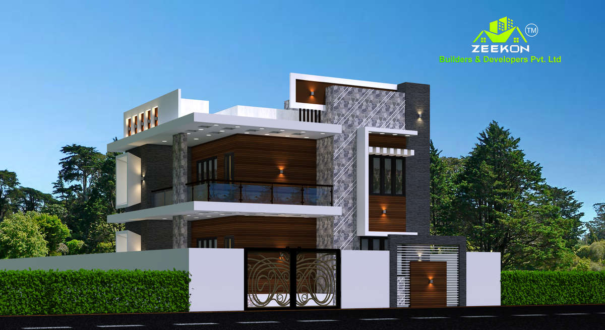 Designs by Contractor Zeekon Builders Pvt Ltd -Sagar 9961616669, Pathanamthitta | Kolo