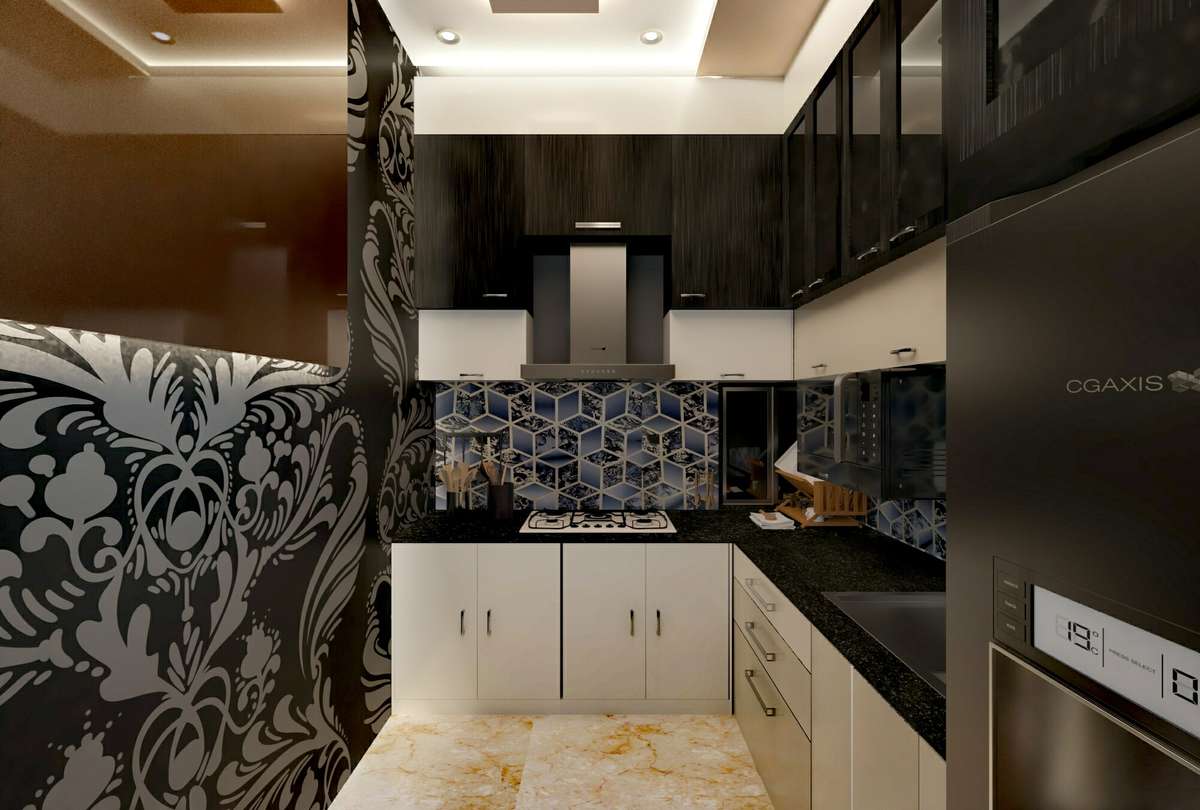 Kitchen, Storage Designs by Architect BR 3D studio, Sikar | Kolo