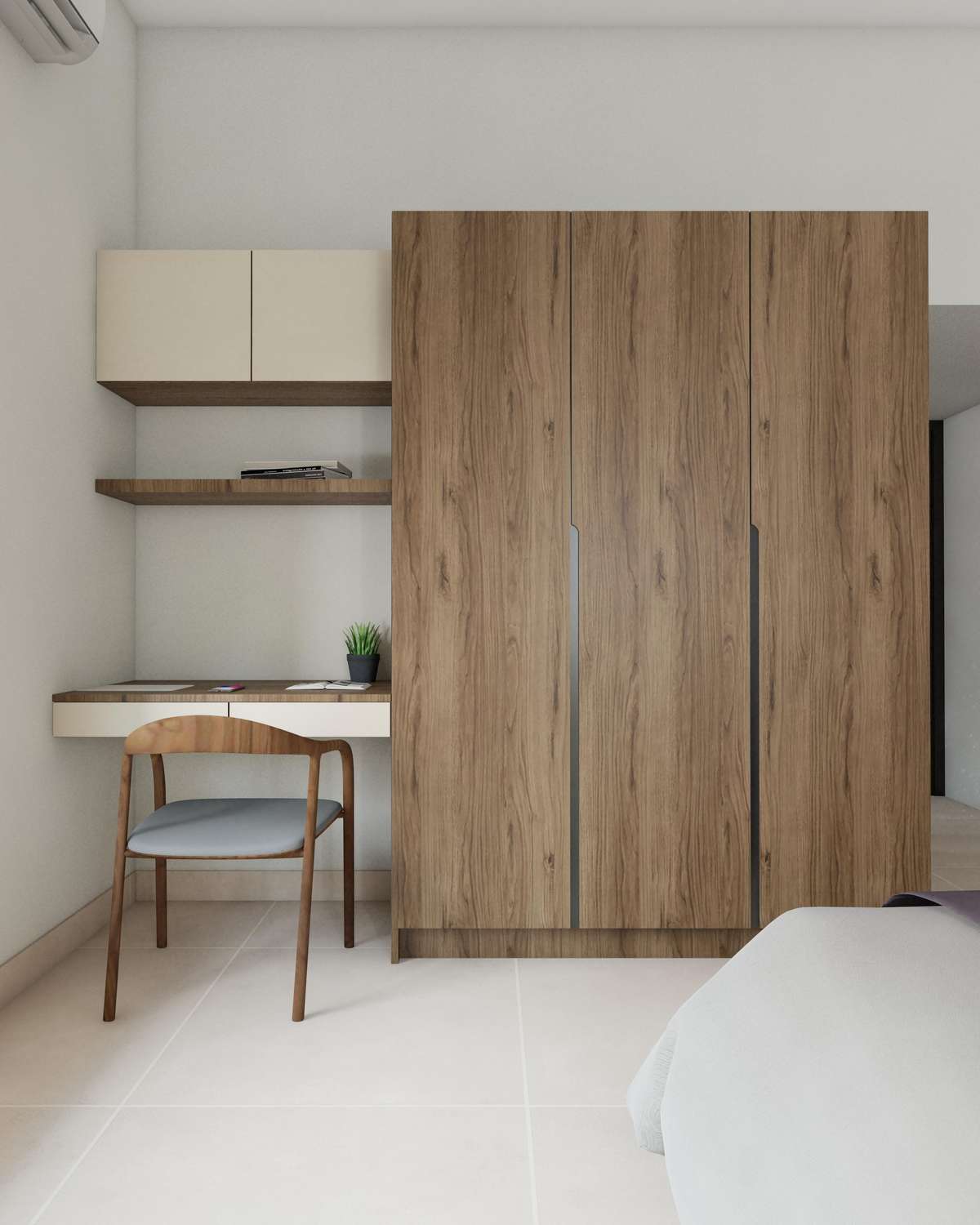 Storage, Furniture, Bedroom Designs by Interior Designer Ansal Ebrahim, Idukki | Kolo