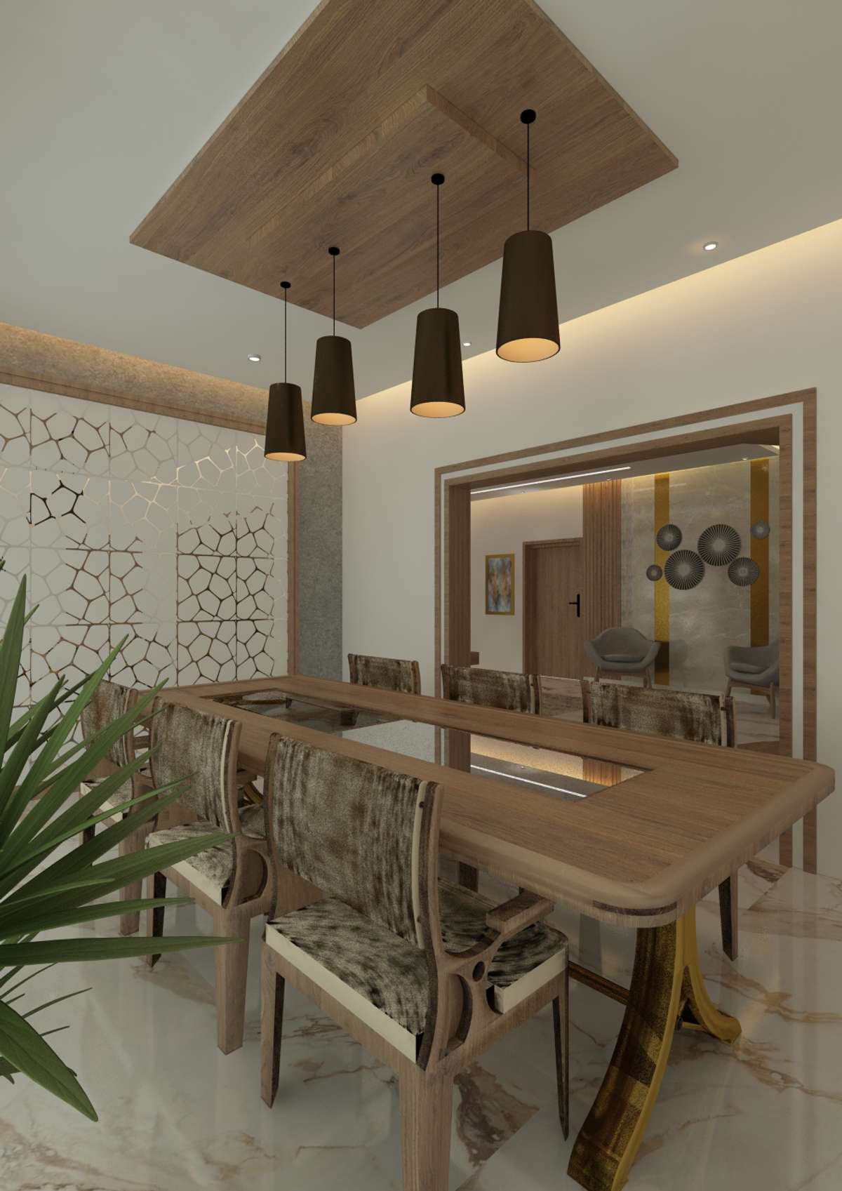 Dining, Ceiling, Lighting, Furniture, Table Designs by Building Supplies interior exterior design, Kannur | Kolo