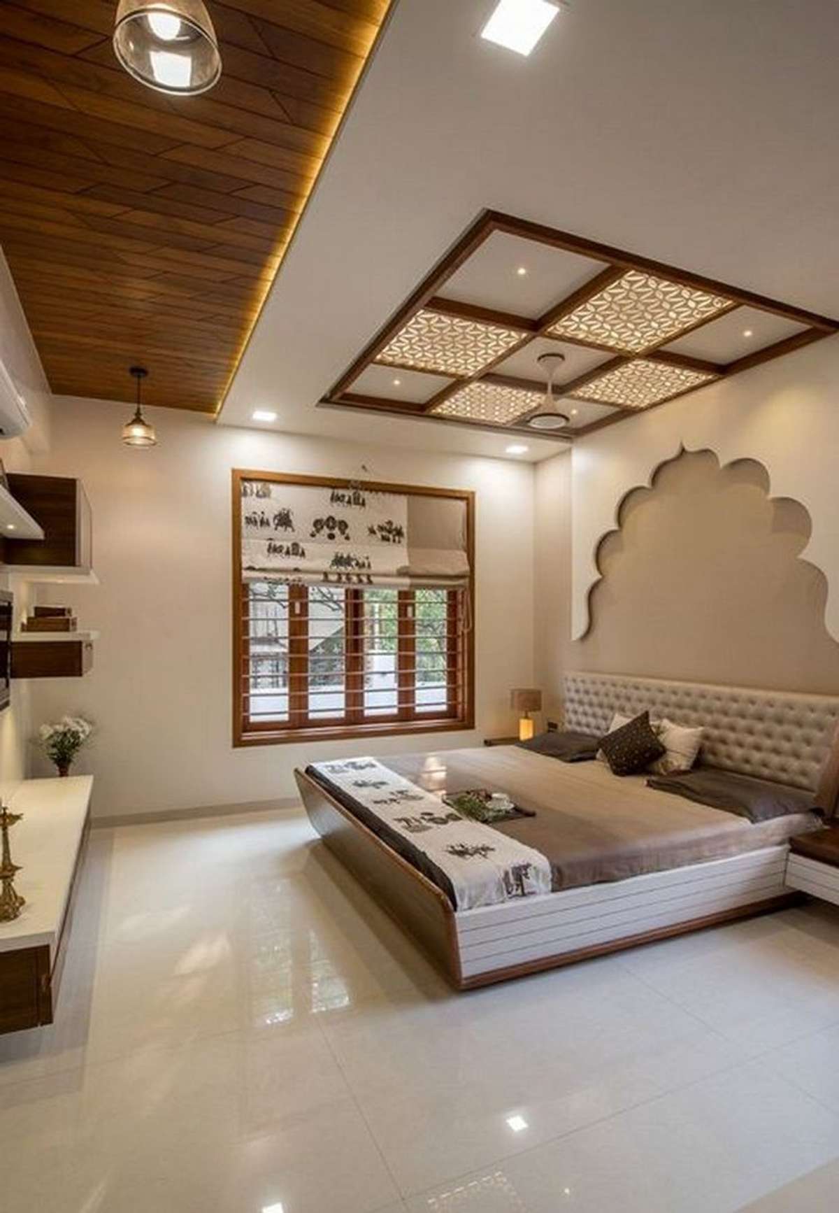 Bedroom, Lighting, Furniture, Storage Designs by Contractor SAM Interior, Delhi | Kolo