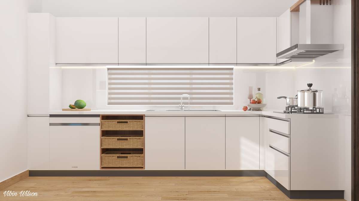 Kitchen, Storage Designs by 3D & CAD Vibin wilson, Ernakulam | Kolo