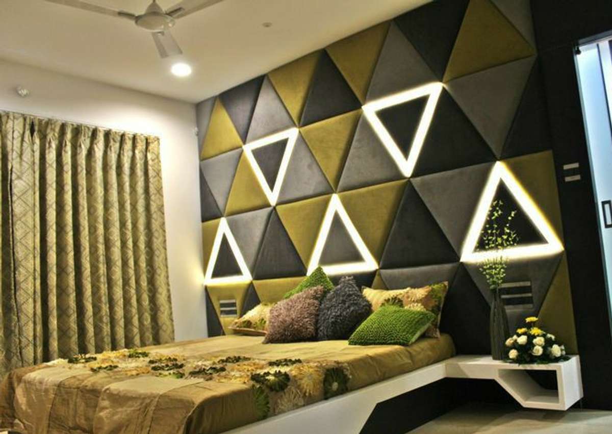 Furniture, Lighting, Storage, Bedroom Designs by Interior Designer Astha jain, Jaipur | Kolo