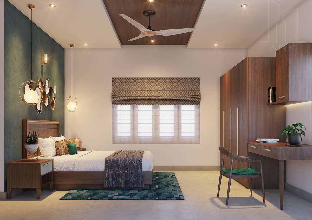 Ceiling, Furniture, Lighting, Storage, Bedroom Designs by 3D & CAD ARK architectsbuilders, Kottayam | Kolo