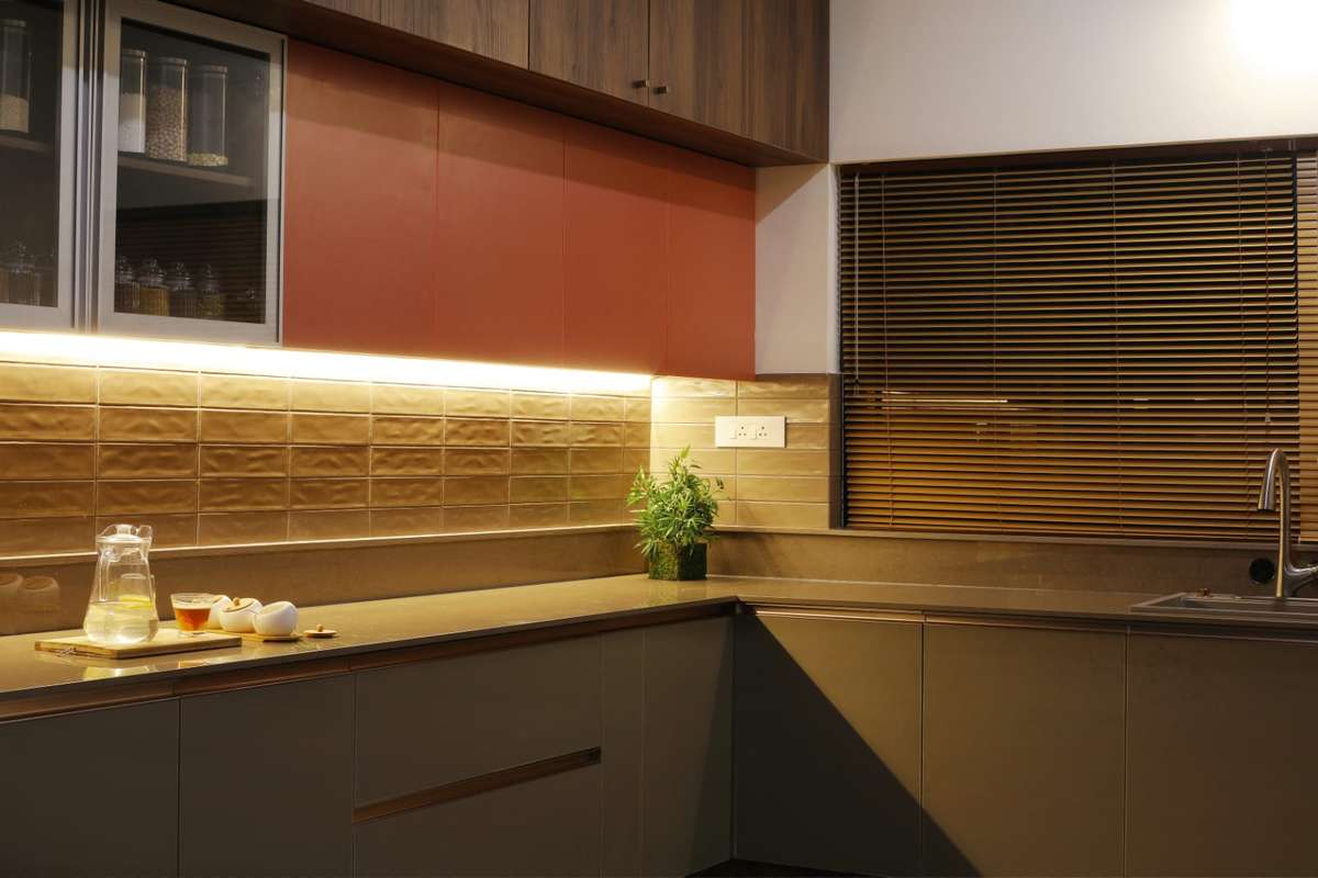 Lighting, Kitchen, Storage Designs by Interior Designer Nithin m, Kozhikode | Kolo