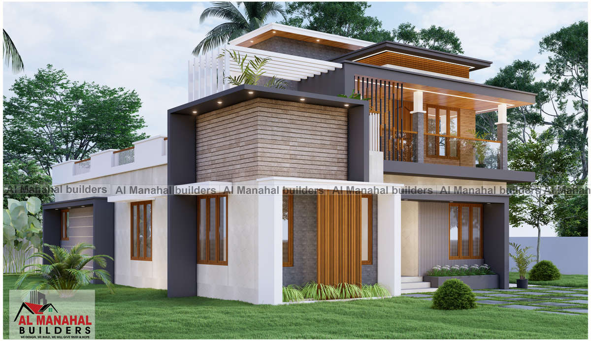 Designs by Civil Engineer AL Manahal Builders and Developers, Thiruvananthapuram | Kolo