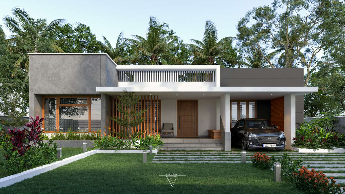 Designs by Architect VIKHESH K, Malappuram | Kolo