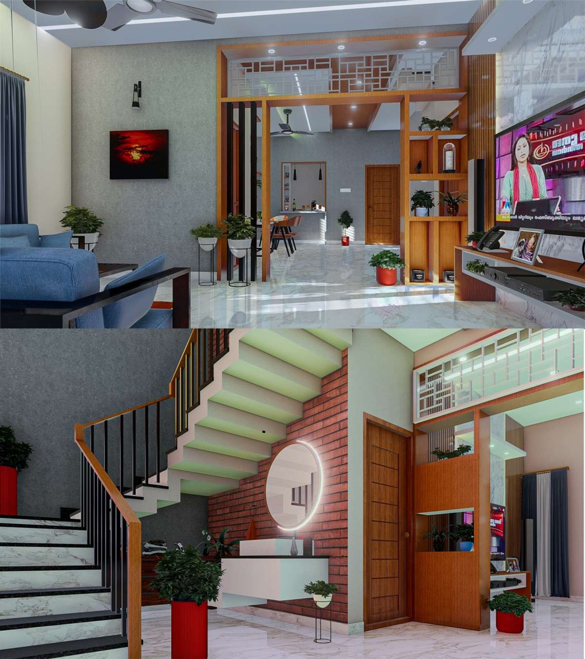 Furniture, Living, Staircase, Storage, Table Designs by Civil Engineer Nishad Nishu, Malappuram | Kolo