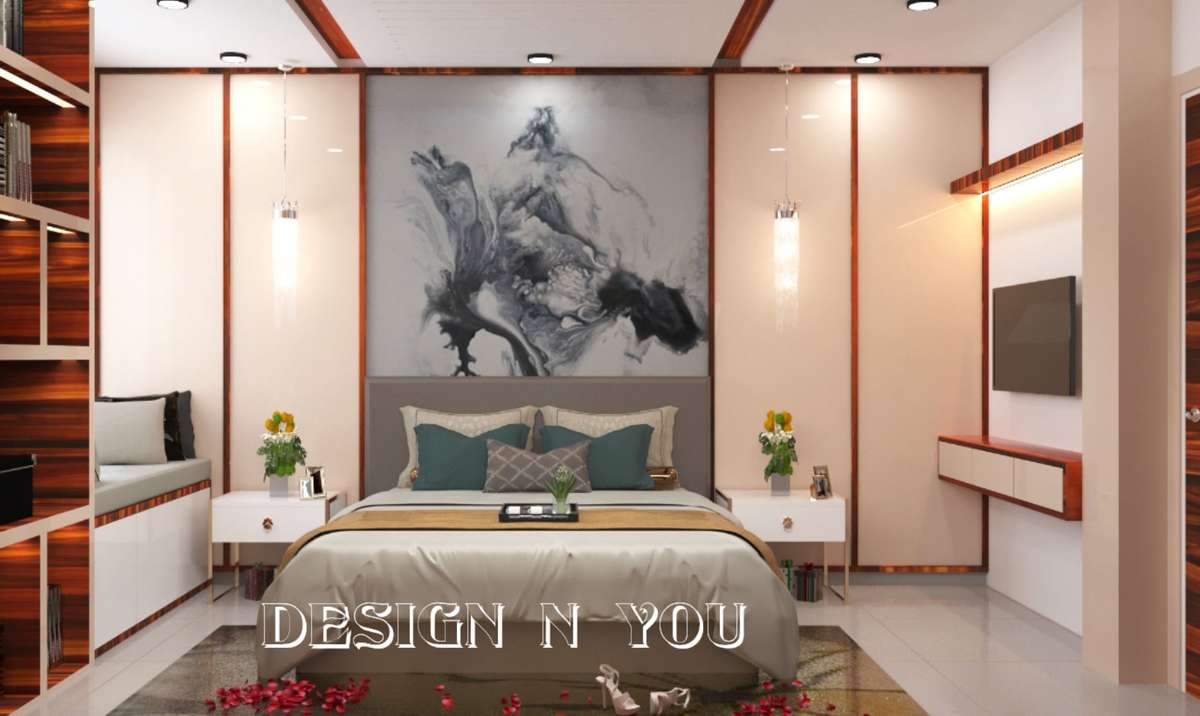 Furniture, Storage, Bedroom, Wall, Ceiling Designs by Interior Designer paridhi rai, Jaipur | Kolo