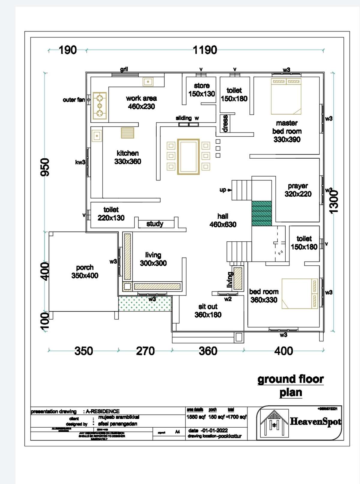 Designs by Civil Engineer Afsal Aaz, Malappuram | Kolo