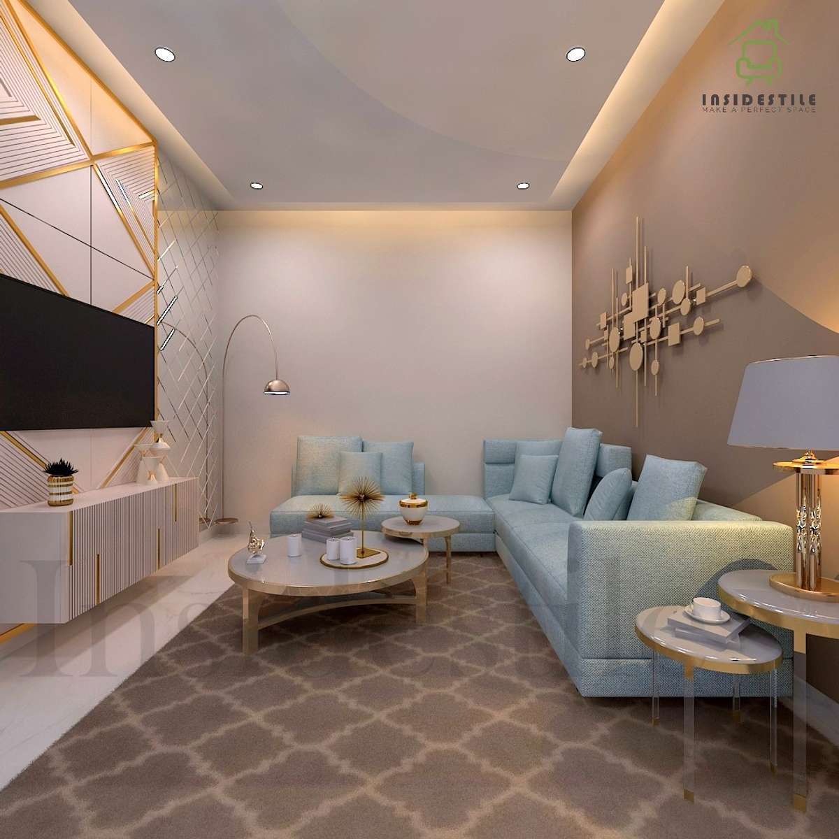 Furniture, Living, Lighting, Table, Storage Designs by Interior Designer Priyanka Bhardwaj, Faridabad | Kolo