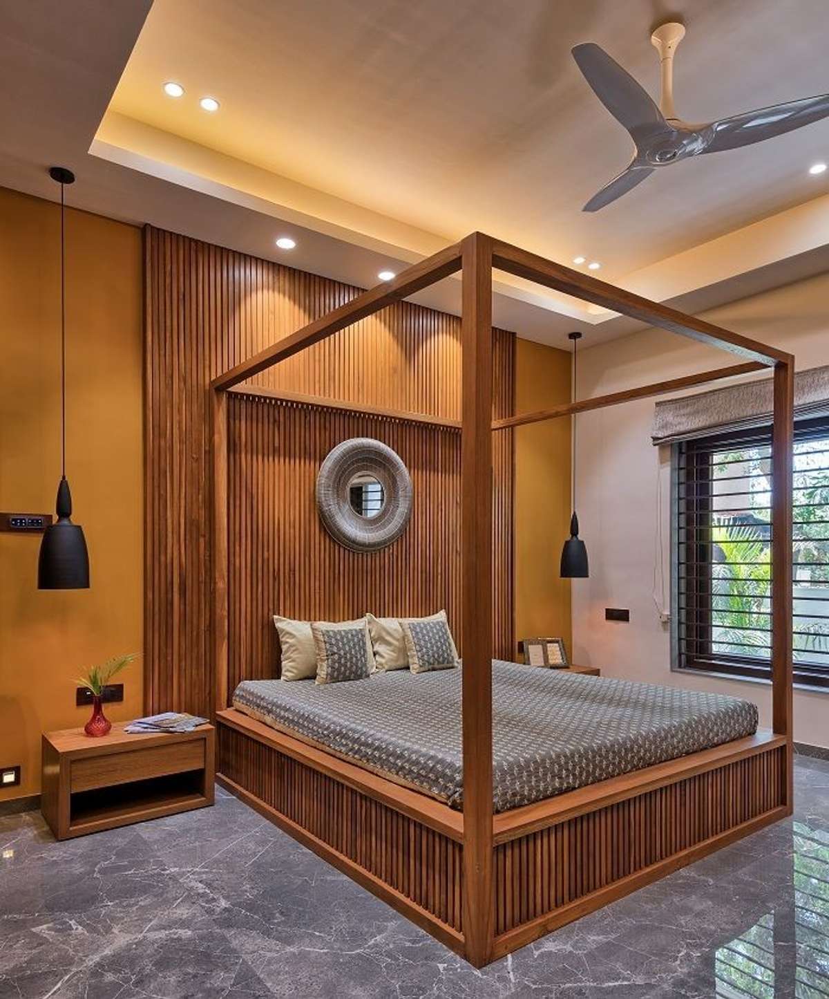 Bedroom, Furniture, Storage, Lighting Designs by Interior Designer Dream decor Design, Kozhikode | Kolo