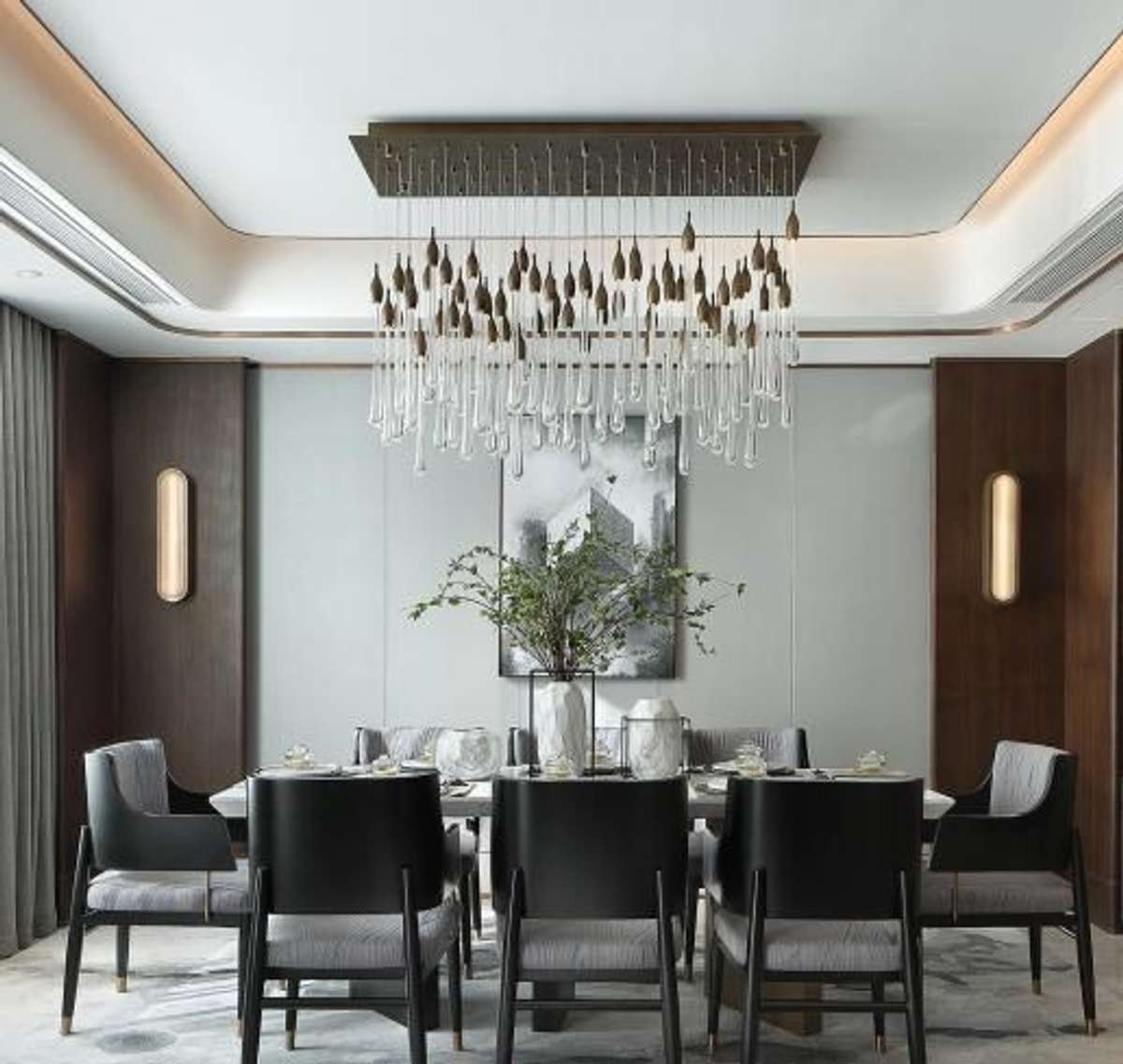 Dining, Furniture, Table, Lighting, Storage Designs by Architect Ar Falguni Nagar, Indore | Kolo