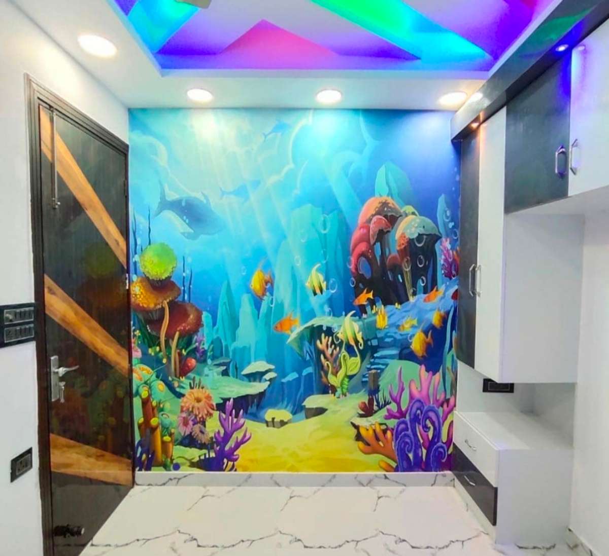 Wall, Lighting, Storage Designs by Building Supplies Ultimate Interior, Jaipur | Kolo