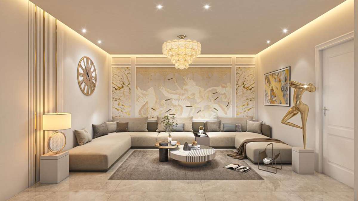 Ceiling, Furniture, Lighting, Living, Table Designs by Painting Works amit art, Gautam Buddh Nagar | Kolo