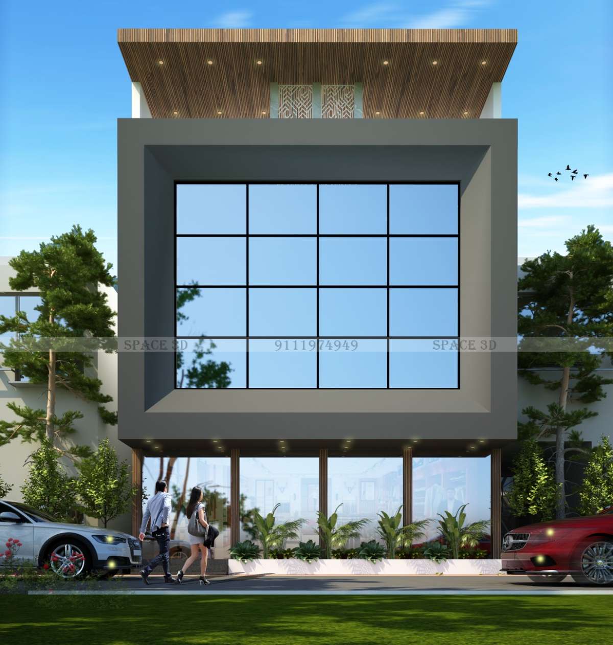 Designs by Architect Shahdeen Khan, Indore Kolo