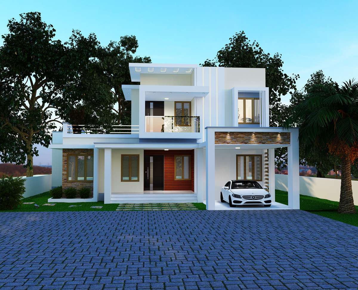 Designs by Civil Engineer Sandesh A, Kasaragod | Kolo