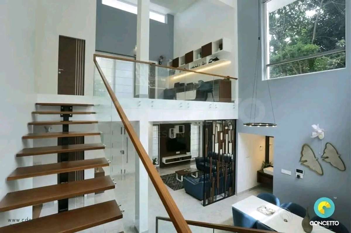 Staircase, Living Designs by Architect Concetto Design Co, Kozhikode | Kolo