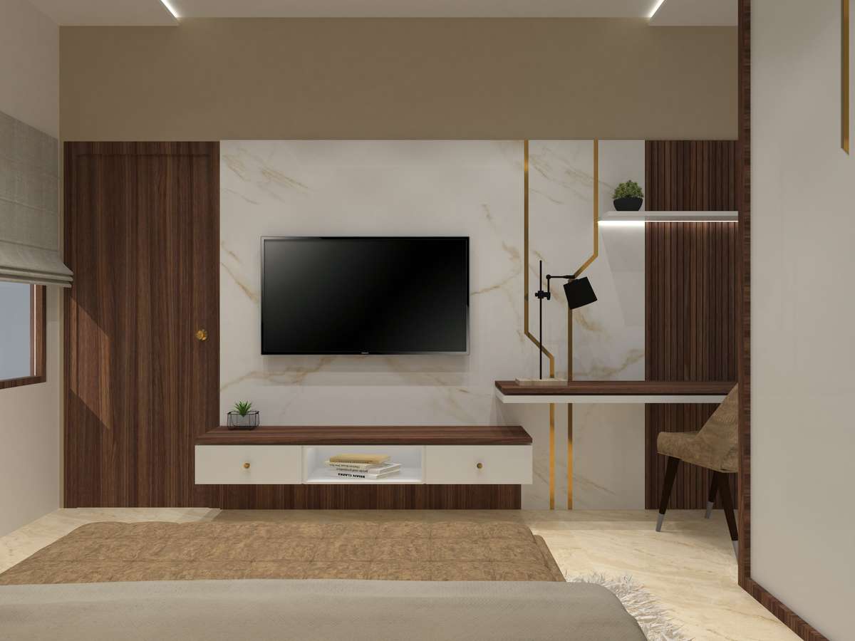 Furniture, Lighting, Storage, Bedroom Designs by Interior Designer Gaurav Sanghvi, Indore | Kolo