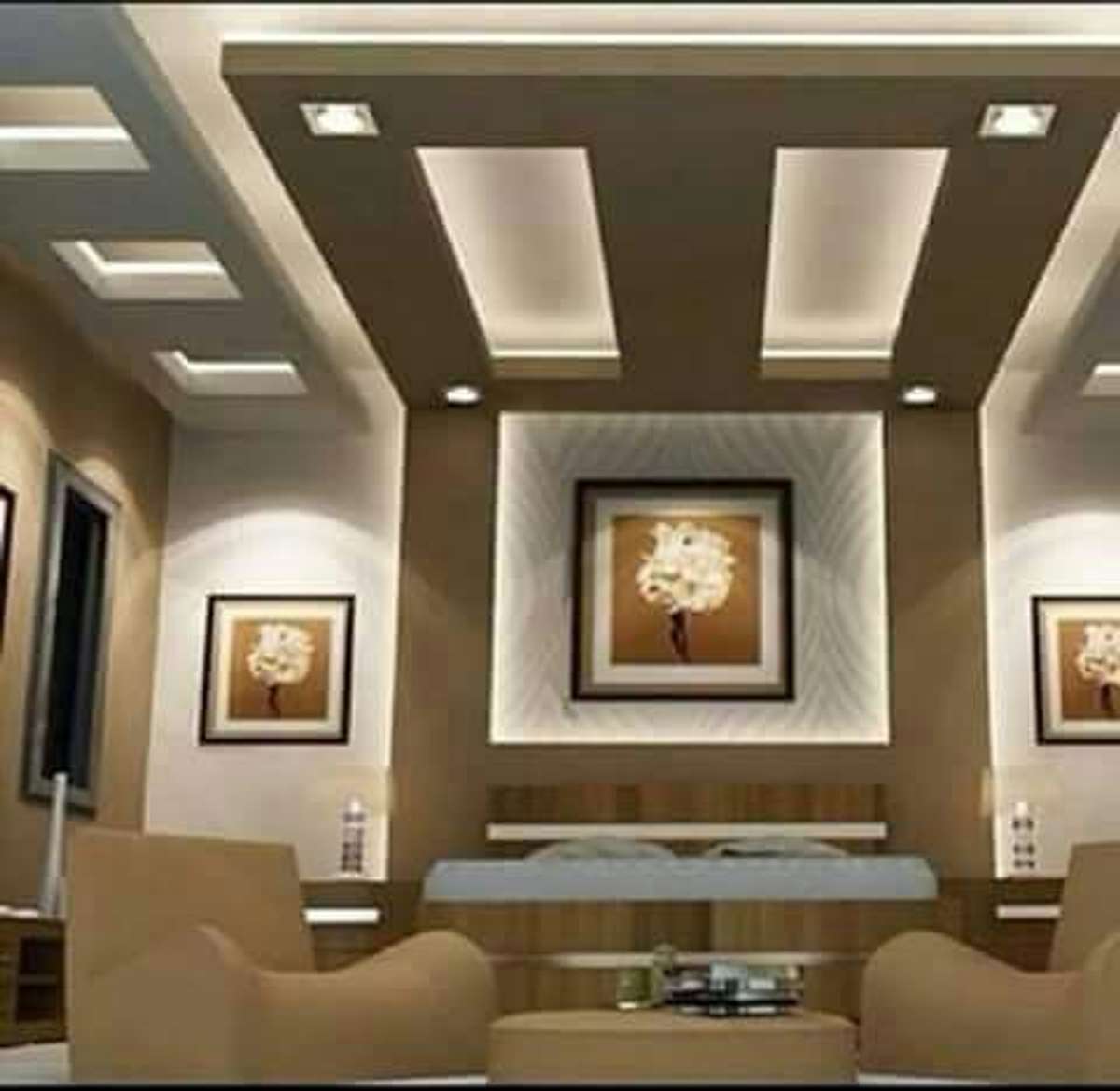 Ceiling, Lighting, Living, Furniture, Table Designs by Contractor indore Decore, Indore | Kolo