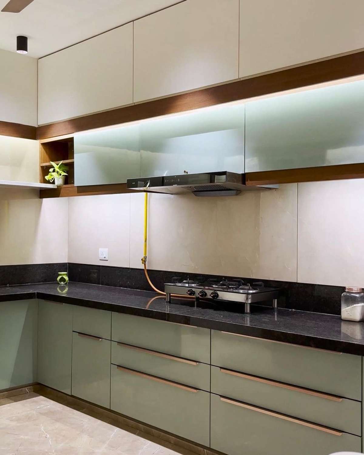 Lighting, Kitchen, Storage Designs by Interior Designer T M Ali, Malappuram | Kolo