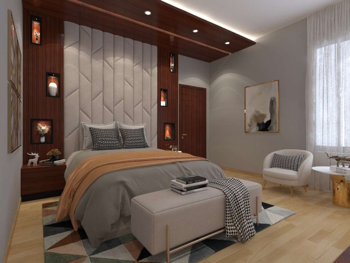 Furniture, Storage, Bedroom Designs by Interior Designer Bhawna Bhargava, Gurugram | Kolo