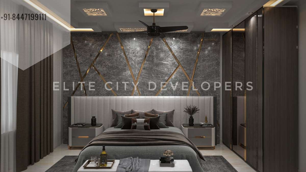 Furniture, Bedroom, Storage Designs by Interior Designer Sumit Chauhan, Gautam Buddh Nagar | Kolo