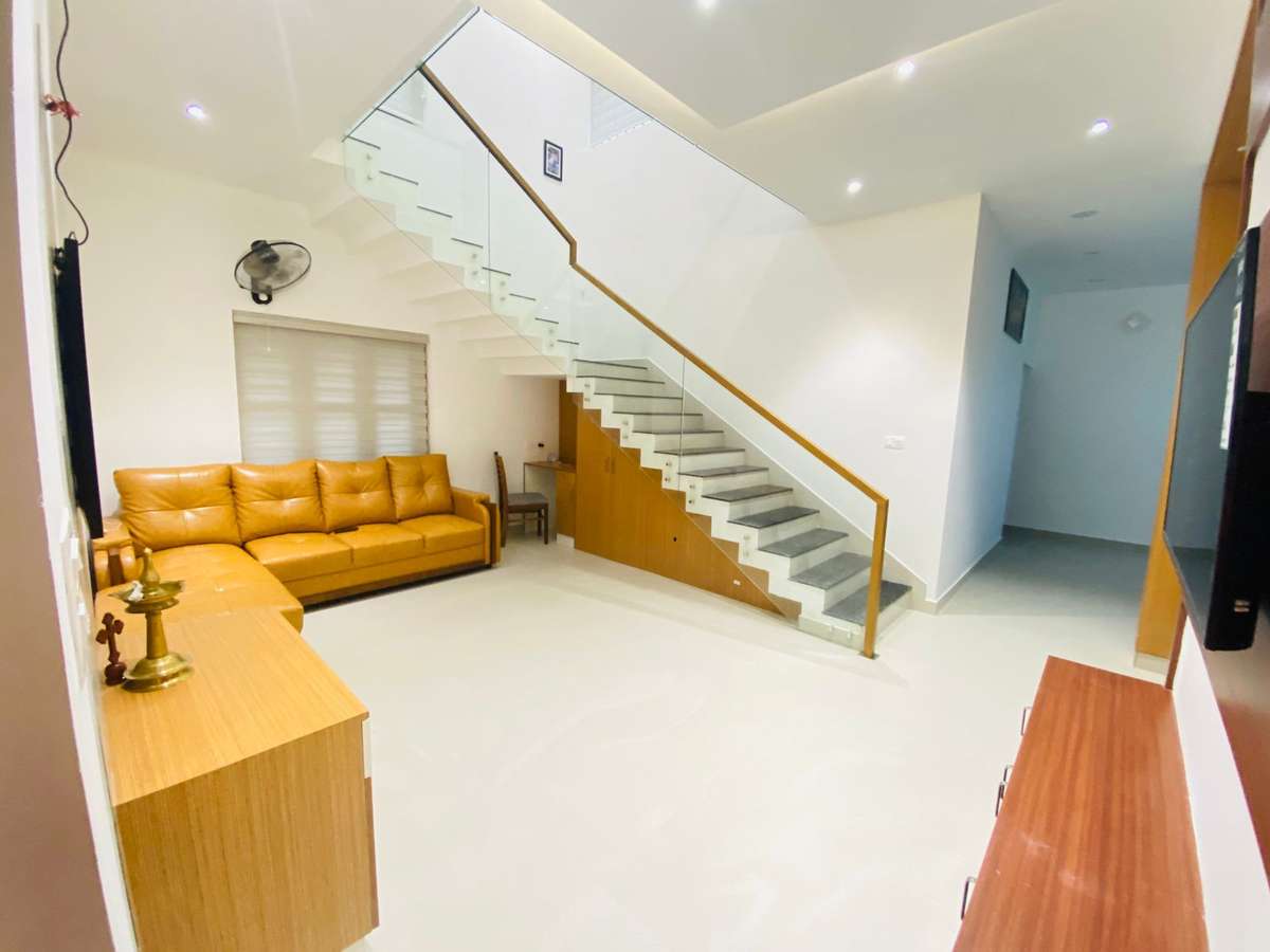 Flooring, Prayer Room, Storage Designs by Contractor Happiness Projects Builders  Developers, Ernakulam | Kolo