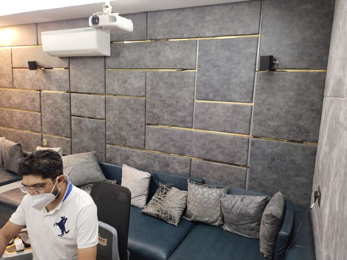 Wall, Furniture, Living Designs by Contractor Mohd Ali Mohd Ali, Ghaziabad | Kolo
