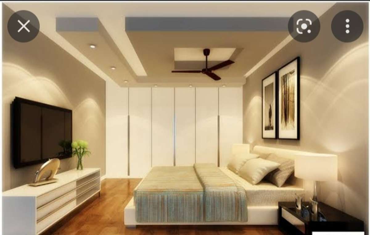Ceiling, Furniture, Lighting, Storage, Bedroom Designs by Civil Engineer Jikish Joyson, Kollam | Kolo
