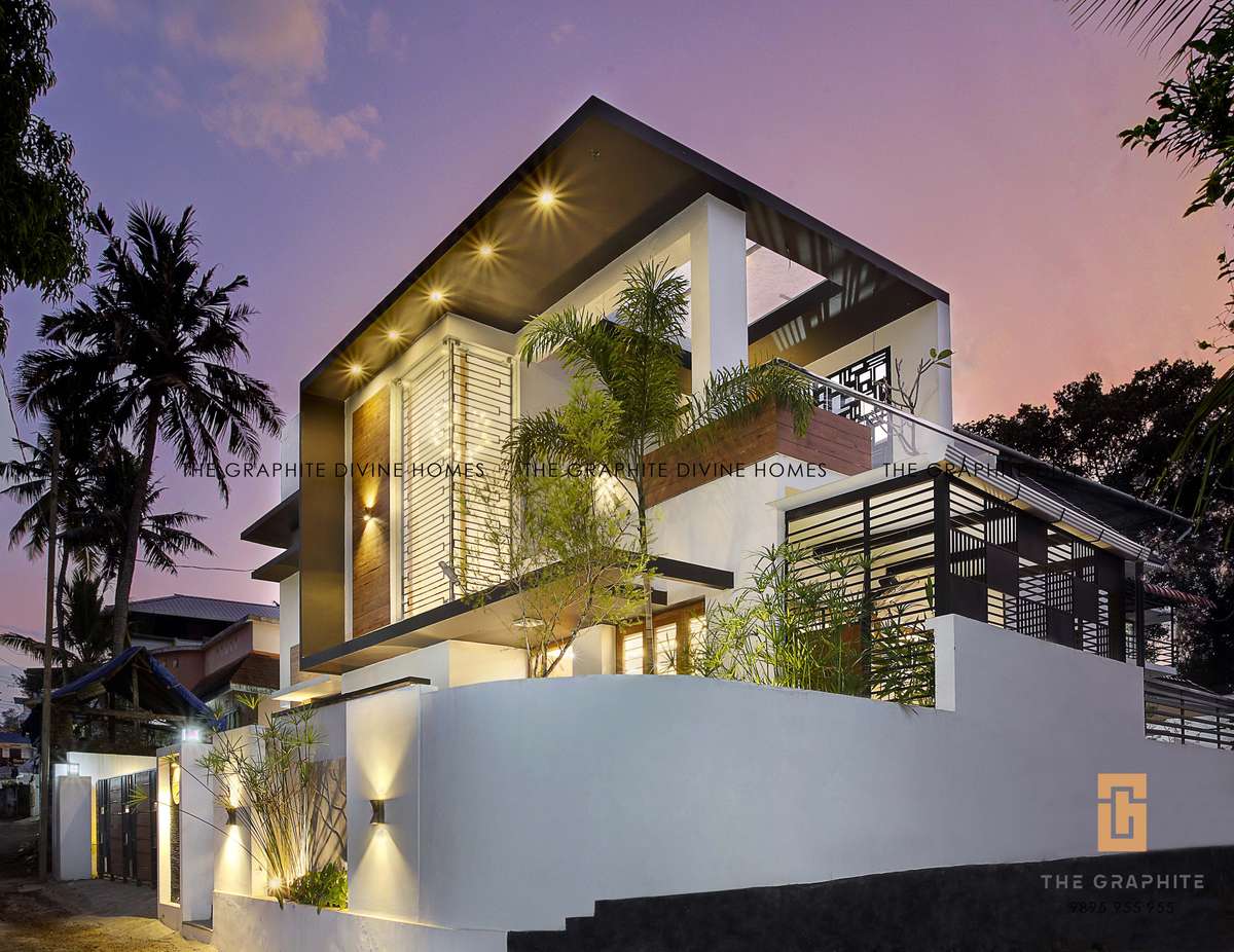 Exterior, Lighting Designs by Architect ARUN TG, Thiruvananthapuram | Kolo