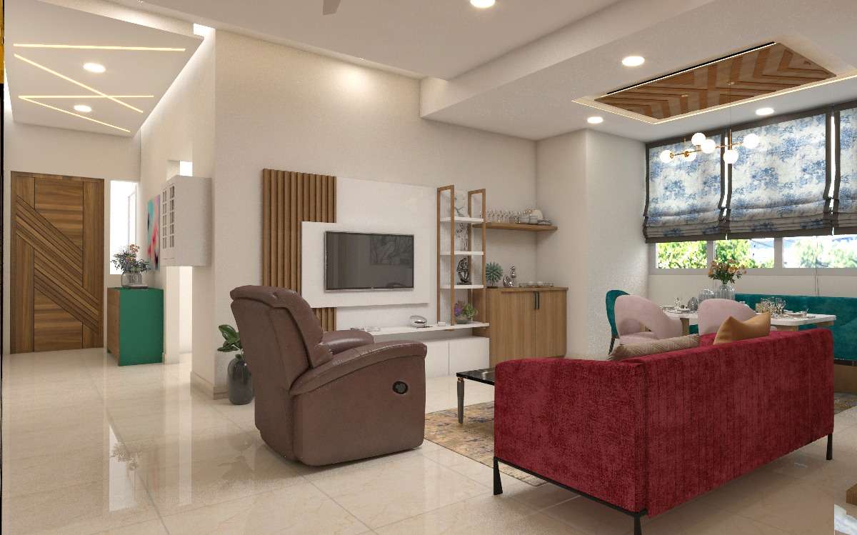 Lighting, Living, Furniture Designs by Interior Designer Santosh Rathore, Delhi | Kolo