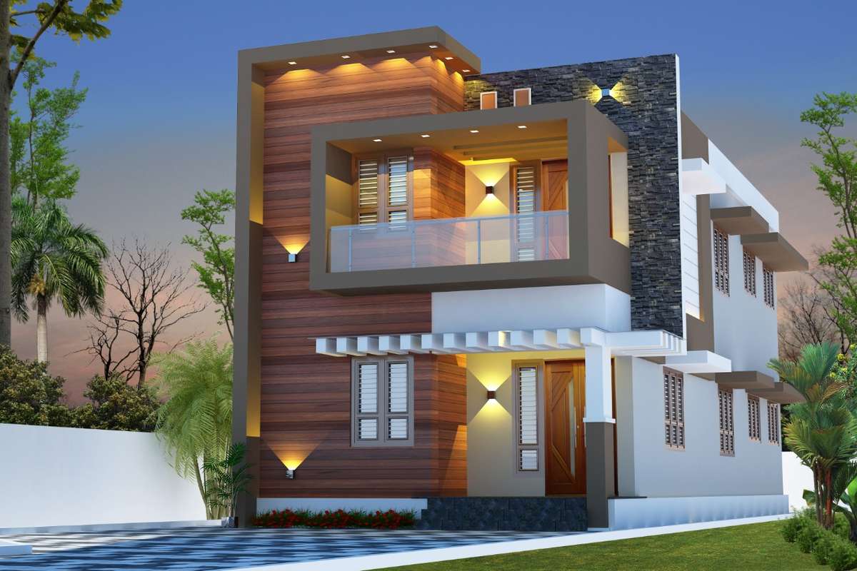 Exterior, Lighting Designs by Civil Engineer suresh vp, Palakkad | Kolo