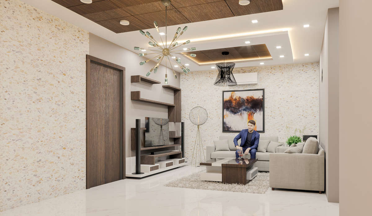 Ceiling, Furniture, Lighting, Living, Storage, Table Designs by 3D & CAD Meet S, Faridabad | Kolo