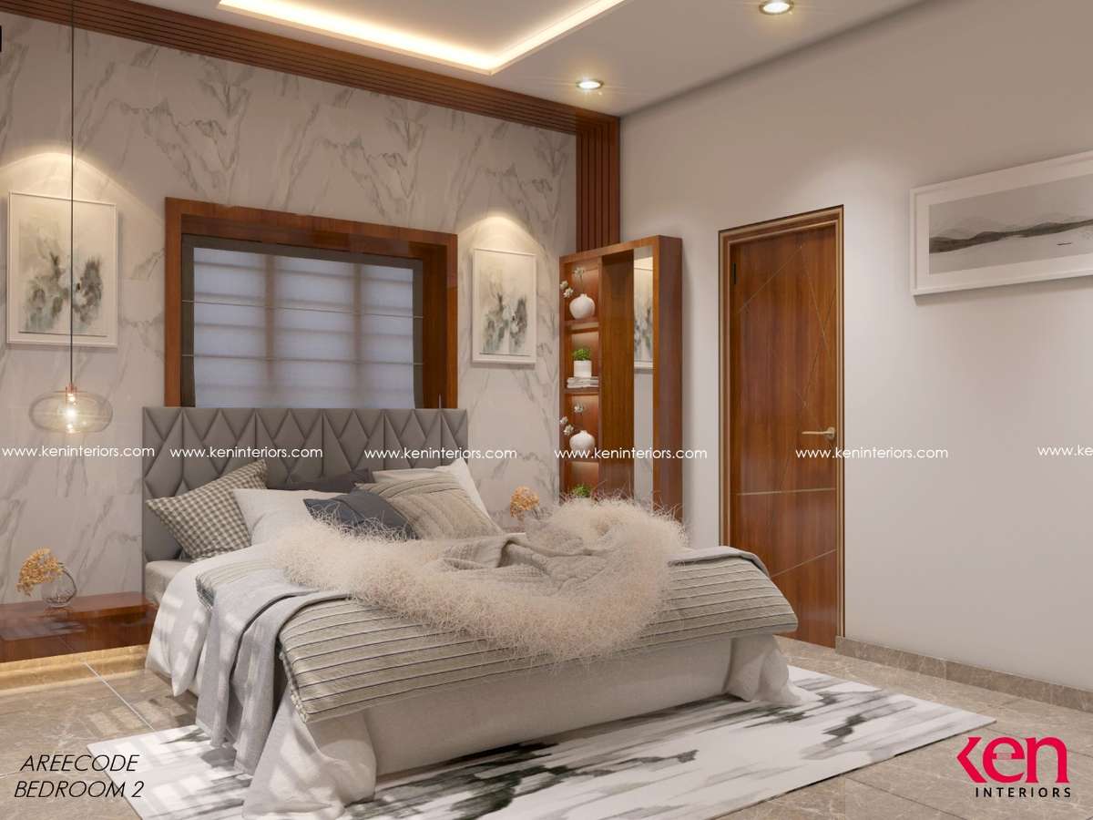 Bedroom, Furniture, Lighting, Storage, Wall Designs by Architect Ar anulashin, Malappuram | Kolo
