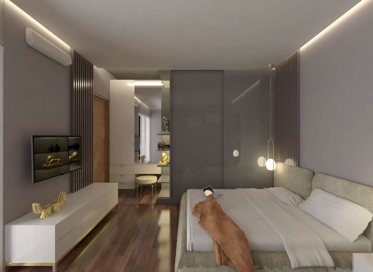 Furniture, Storage, Bedroom, Wall, Home Decor Designs by 3D & CAD Jyoti Kohli, Delhi | Kolo