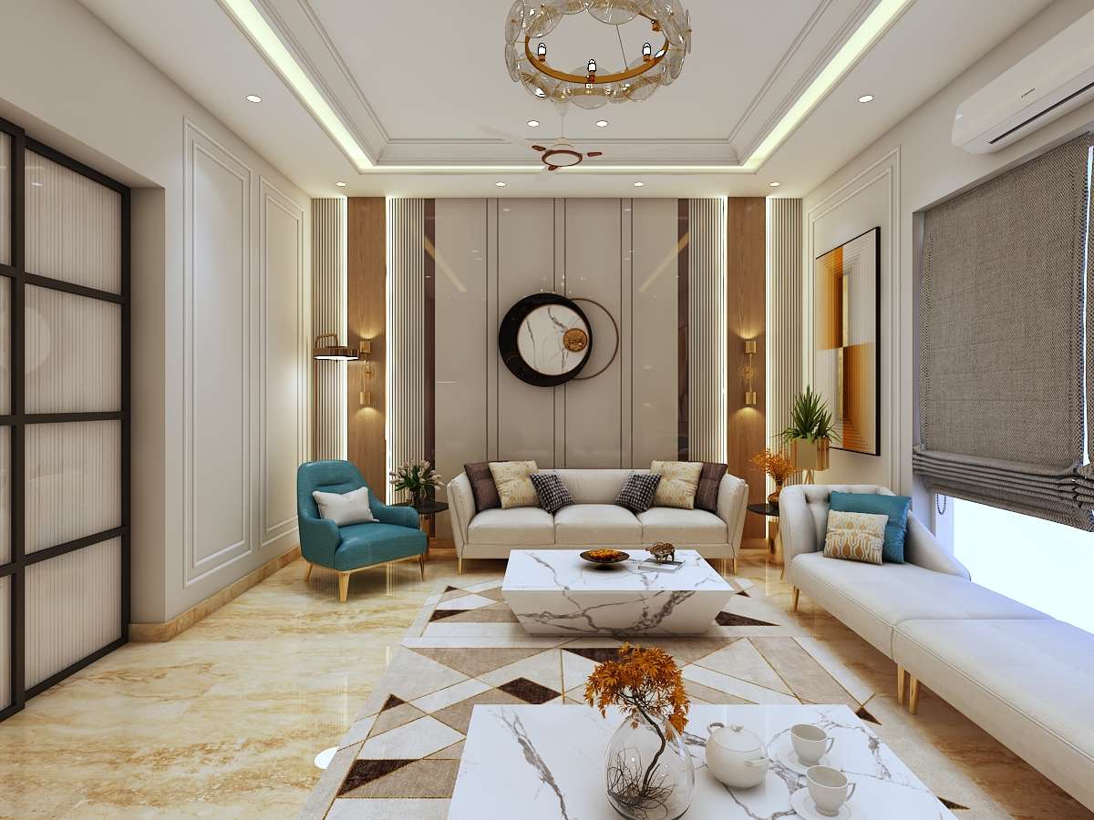 Furniture, Lighting, Living, Ceiling, Table Designs by 3D & CAD DEVASHISH KAUSHAL, Delhi | Kolo